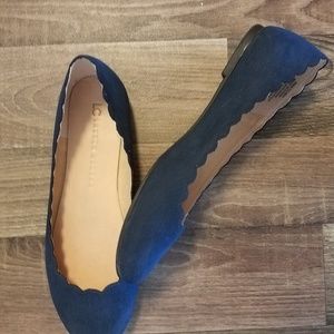 Blue Lauren Conrad ballet flats